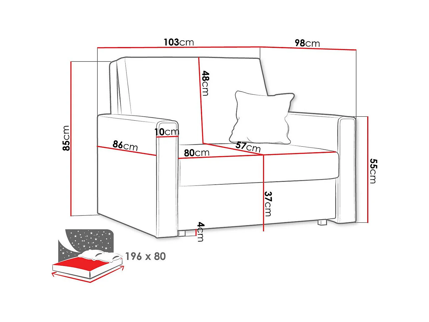 Poltrona Columbus 190, Giallo, 85x103x98cm, Arazzo, Gambe: Metallo, Mobile già assemblato