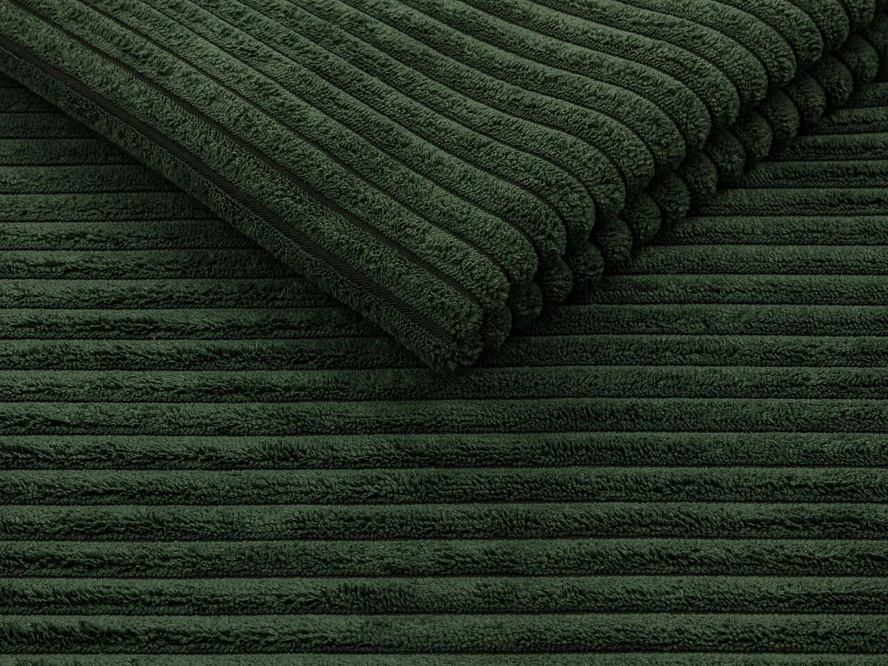 Poltrona Clovis 100, Verde, 76x59x67cm, Arazzo, Gambe: Legno