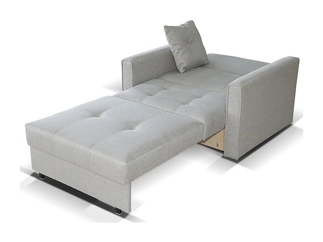 Poltrona Columbus 101, Nocciola, 85x103x98cm, Arazzo, Gambe: Plastica|Metallo