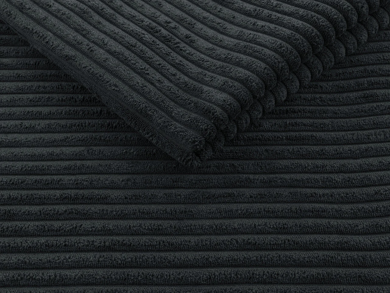 Sillón Clovis 100, Negro, 76x59x67cm, Tapiz, Patas: Madera