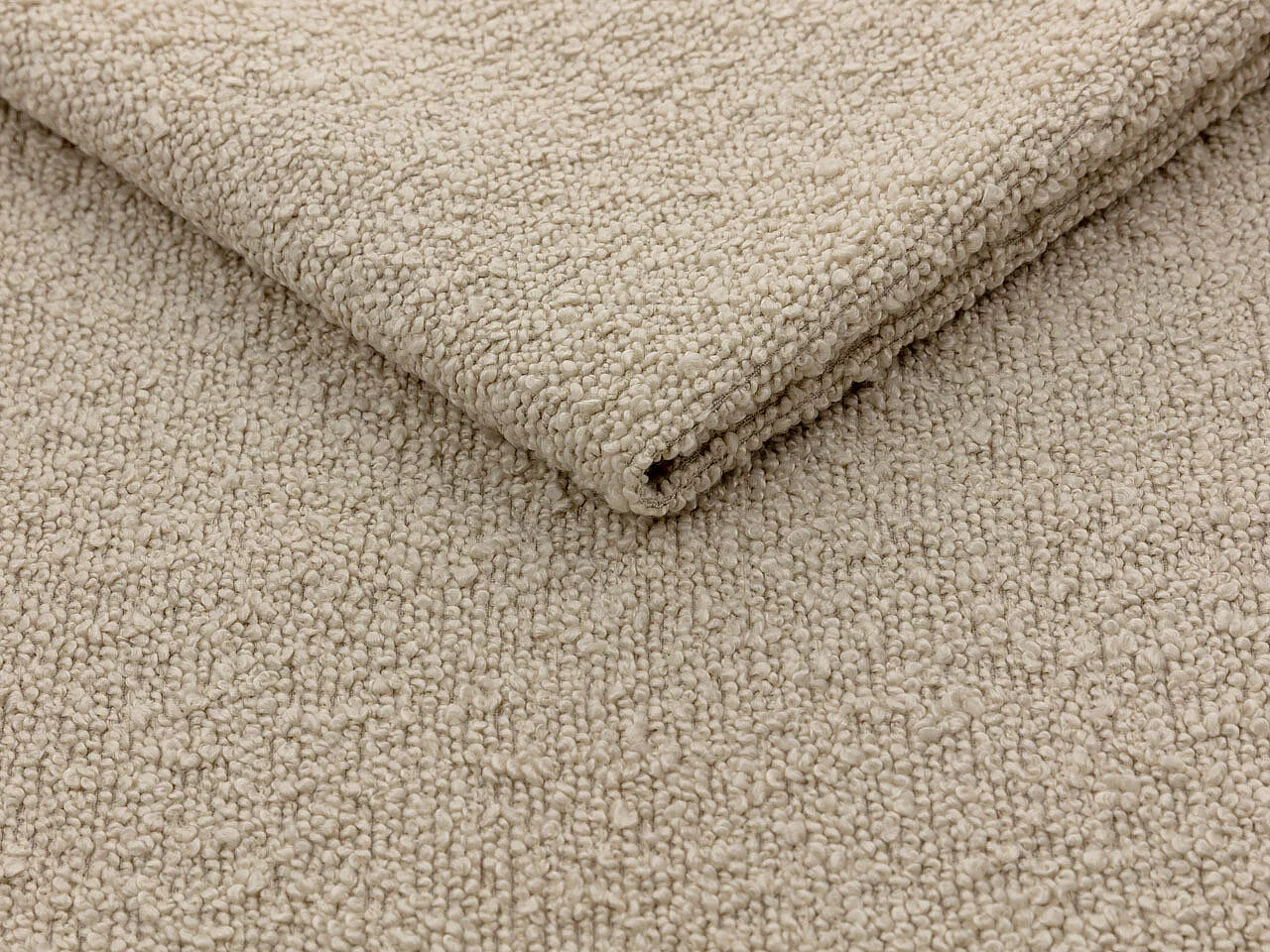 Fauteuil Clovis 100, Brun clair, 76x59x67cm, Tapisserie, Pieds: Bois