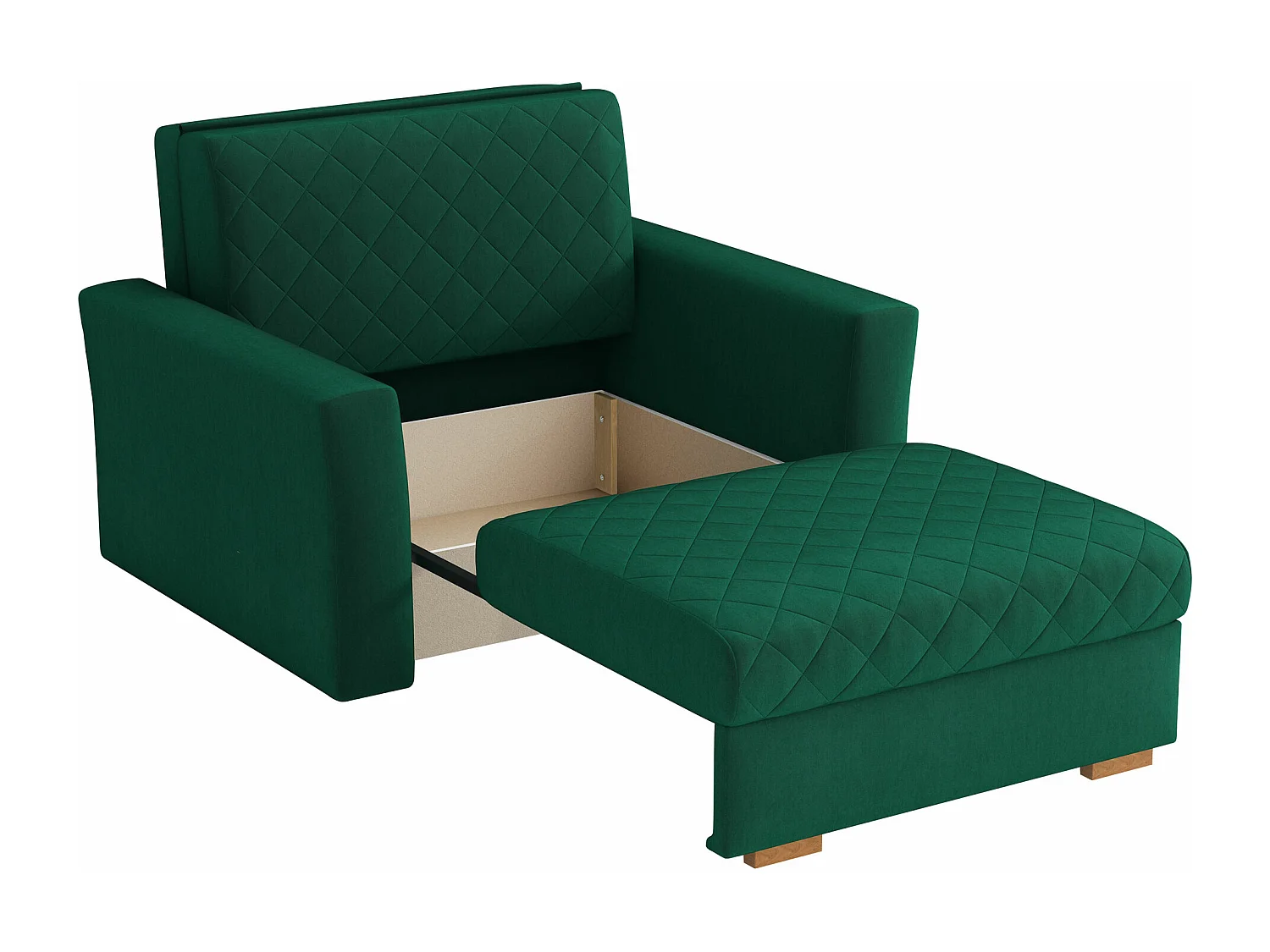 Fauteuil Columbus 145, Noir, 85x115x98cm, Tissu, Pieds: Bois, Mobilier déjà assemblé