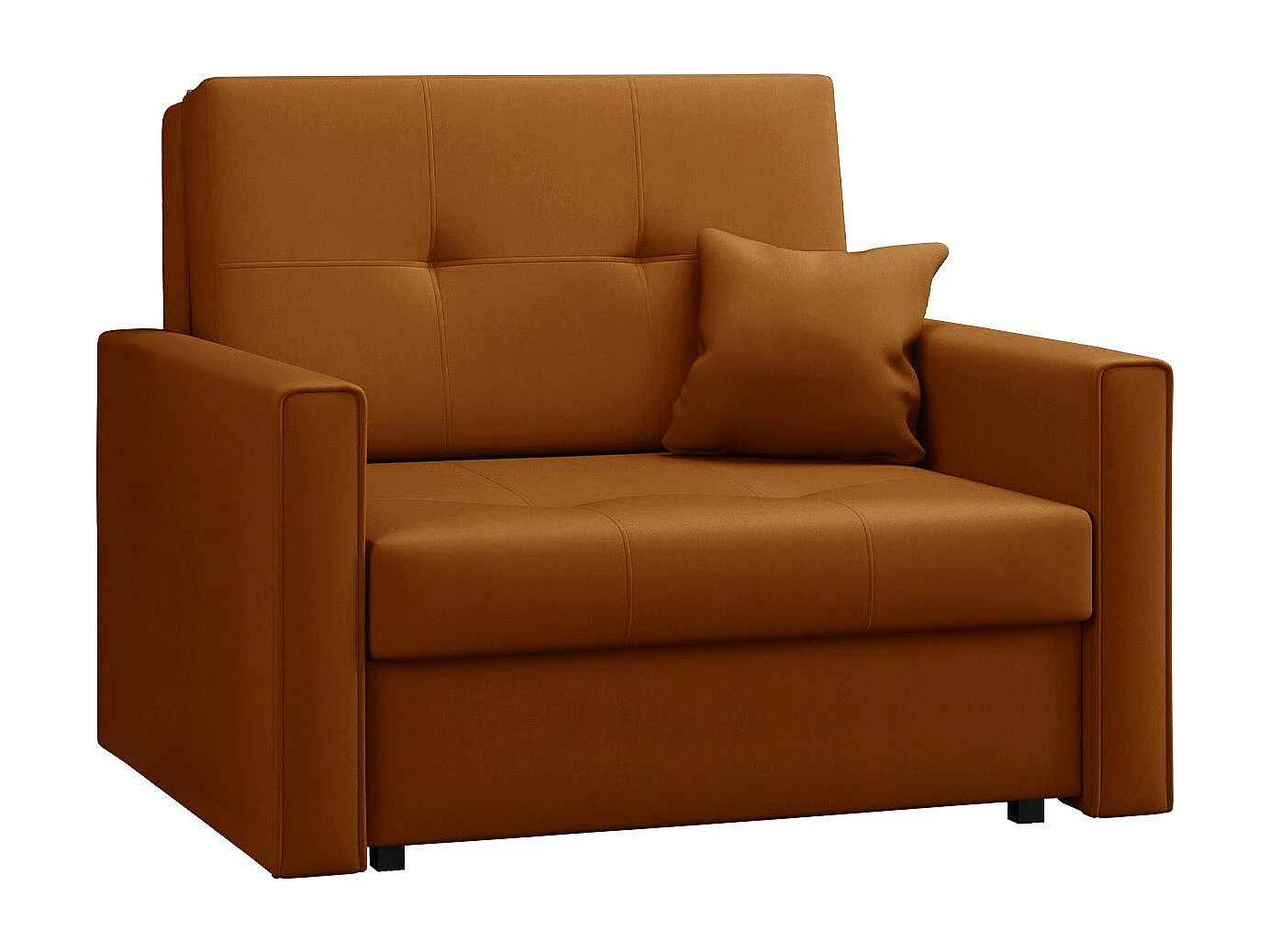 Fauteuil Columbus 104, Rouge, 85x103x98cm, Tissu, Pieds: Métal, Mobilier déjà assemblé