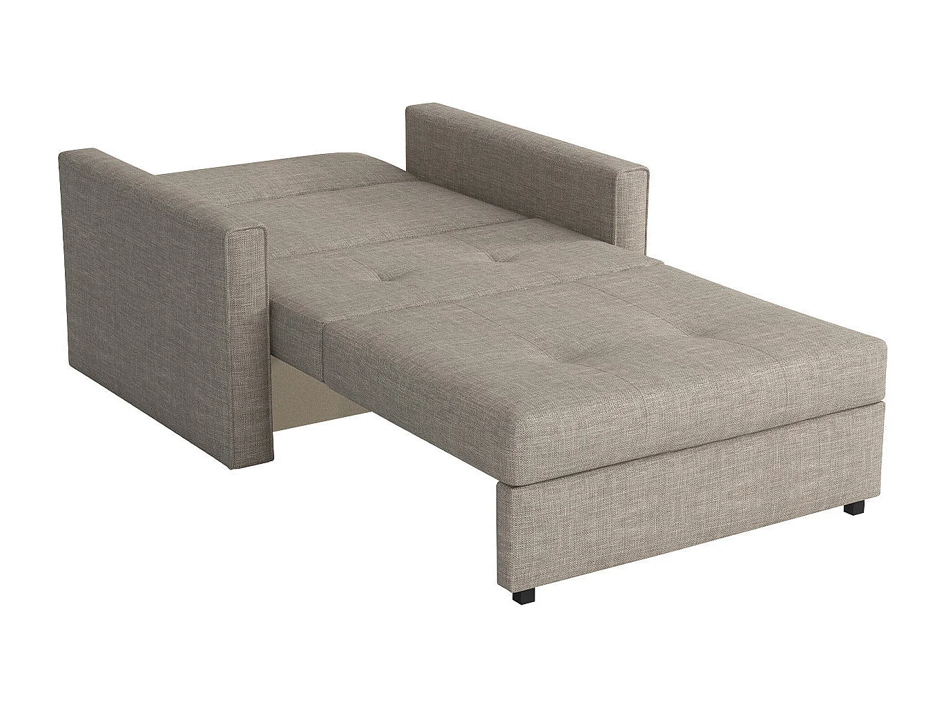 Fauteuil Columbus 104, Rouge, 85x103x98cm, Tissu, Pieds: Métal, Mobilier déjà assemblé