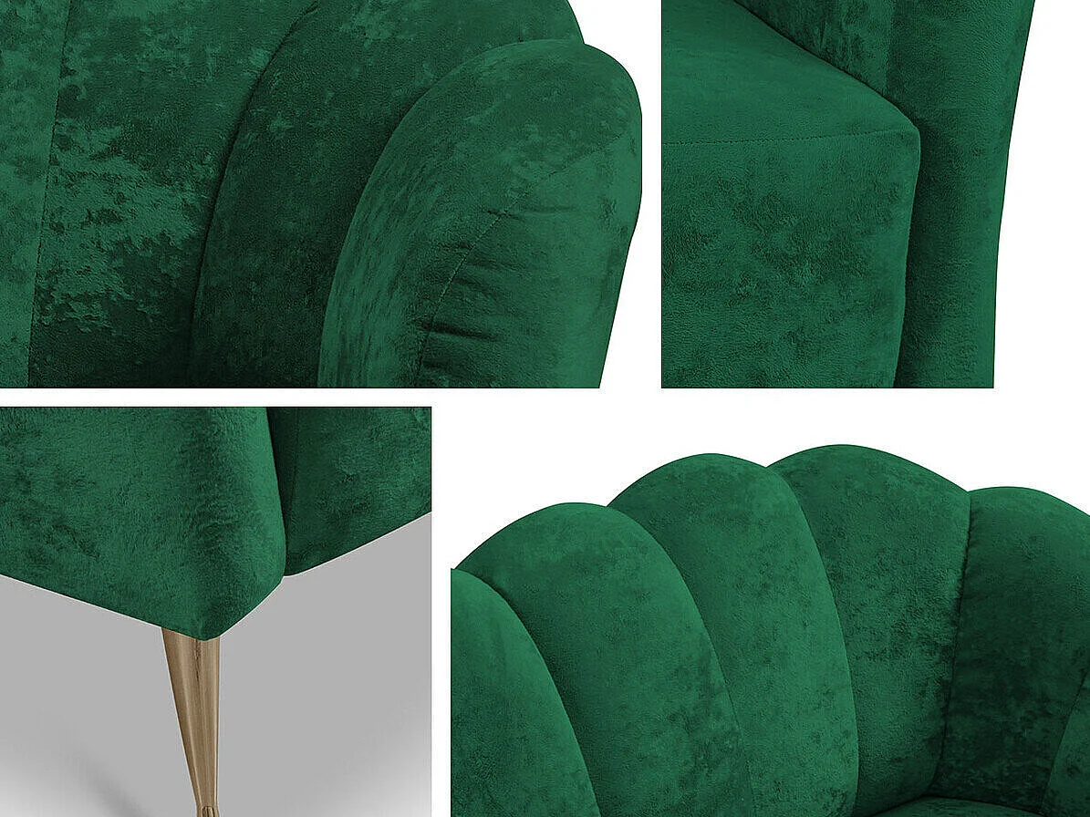 Sillón Providence 150, Azul, Tapiz, 8x9x8cm