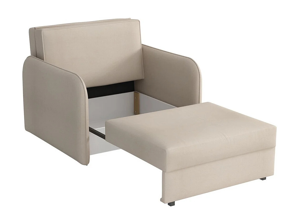 Fauteuil Columbus 125, Gris, 85x95x98cm, Tapisserie, Pieds: Métal, Mobilier déjà assemblé
