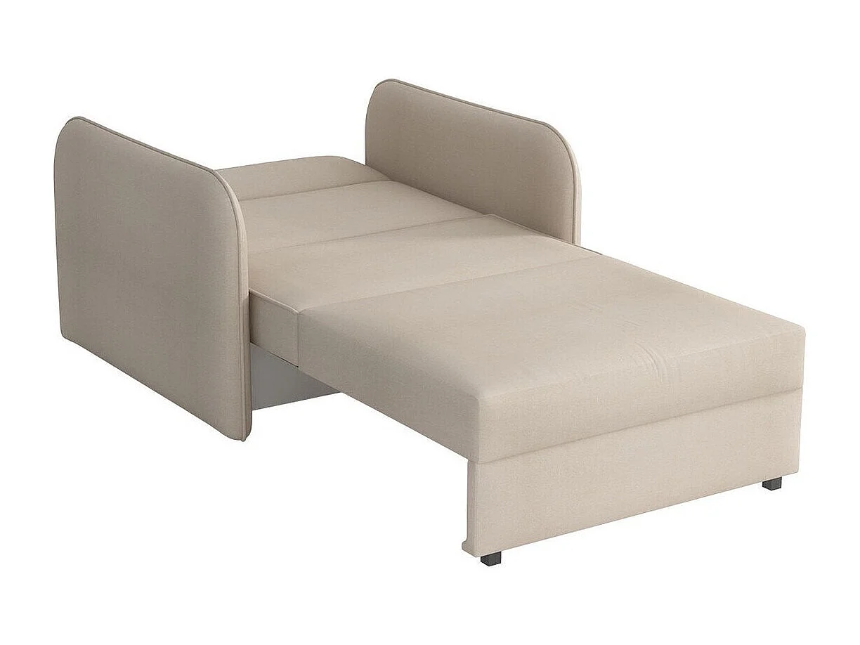 Sillón Lirael I, Gris claro, 85x95x98cm, Tapiz, Patas: Metal, Muebles ya montados