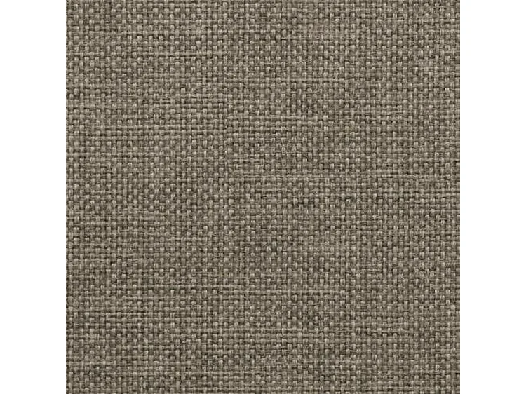 Fauteuil Columbus 104, Brun clair, 85x103x98cm, Tissu, Pieds: Métal