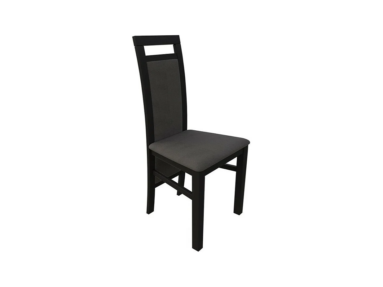 Chaise Sparks 100, 97x46x40cm, Tapisserie, En bois, Bois