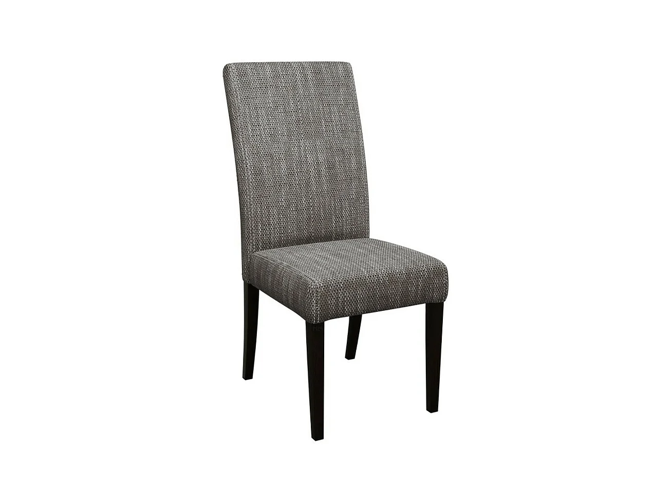 Chaise Sparks 184, Gris|Wengué, 105x45x42cm, Tapisserie, En bois, Bois