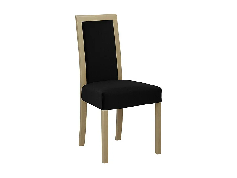 Silla Victorville 161, 93x45x41cm, Tapiz, De madera, Madera, Muebles ya montados