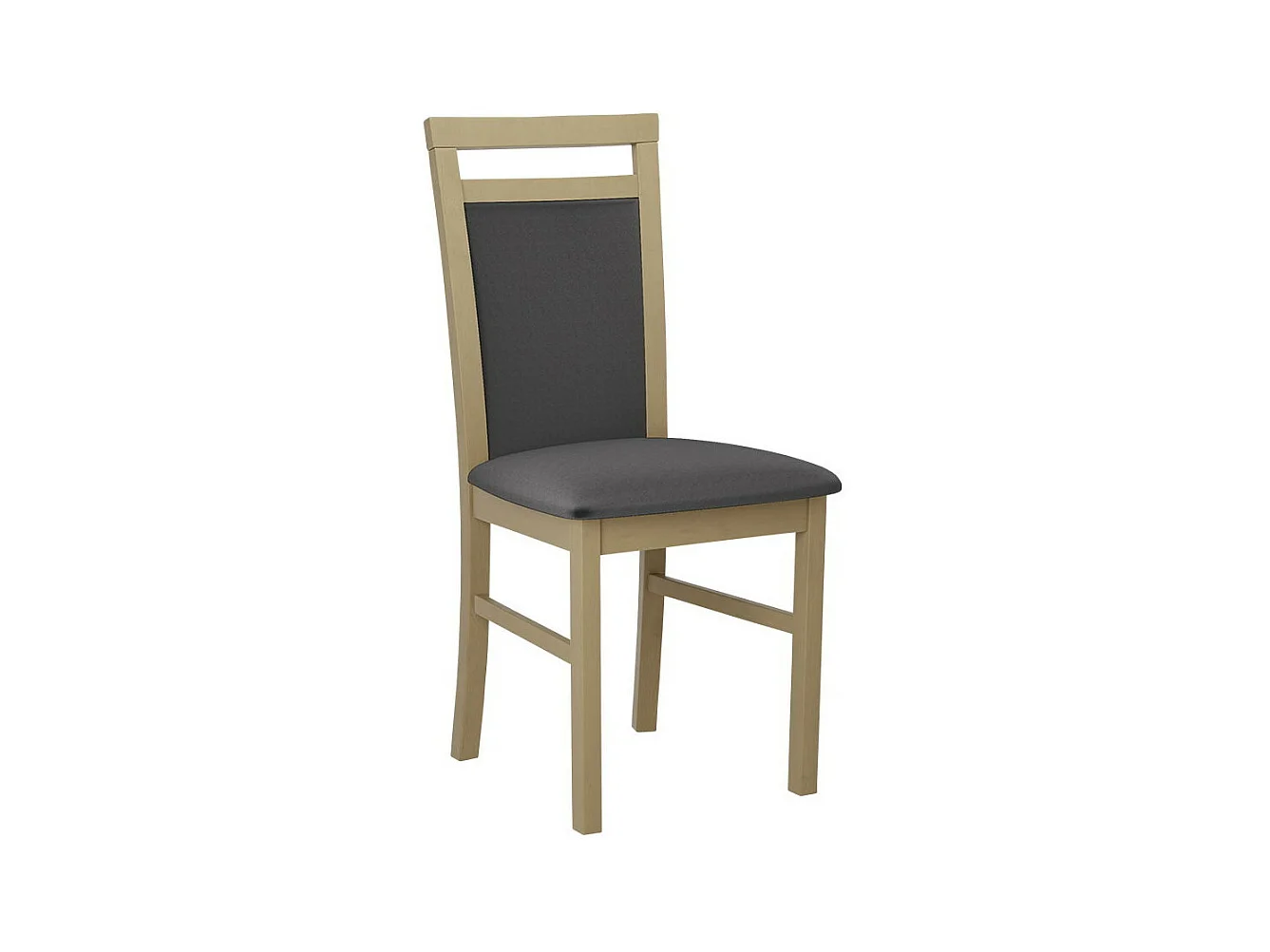 Chaise Victorville 154, 93x43x40cm, Tapisserie, En bois, Bois, Mobilier déjà assemblé