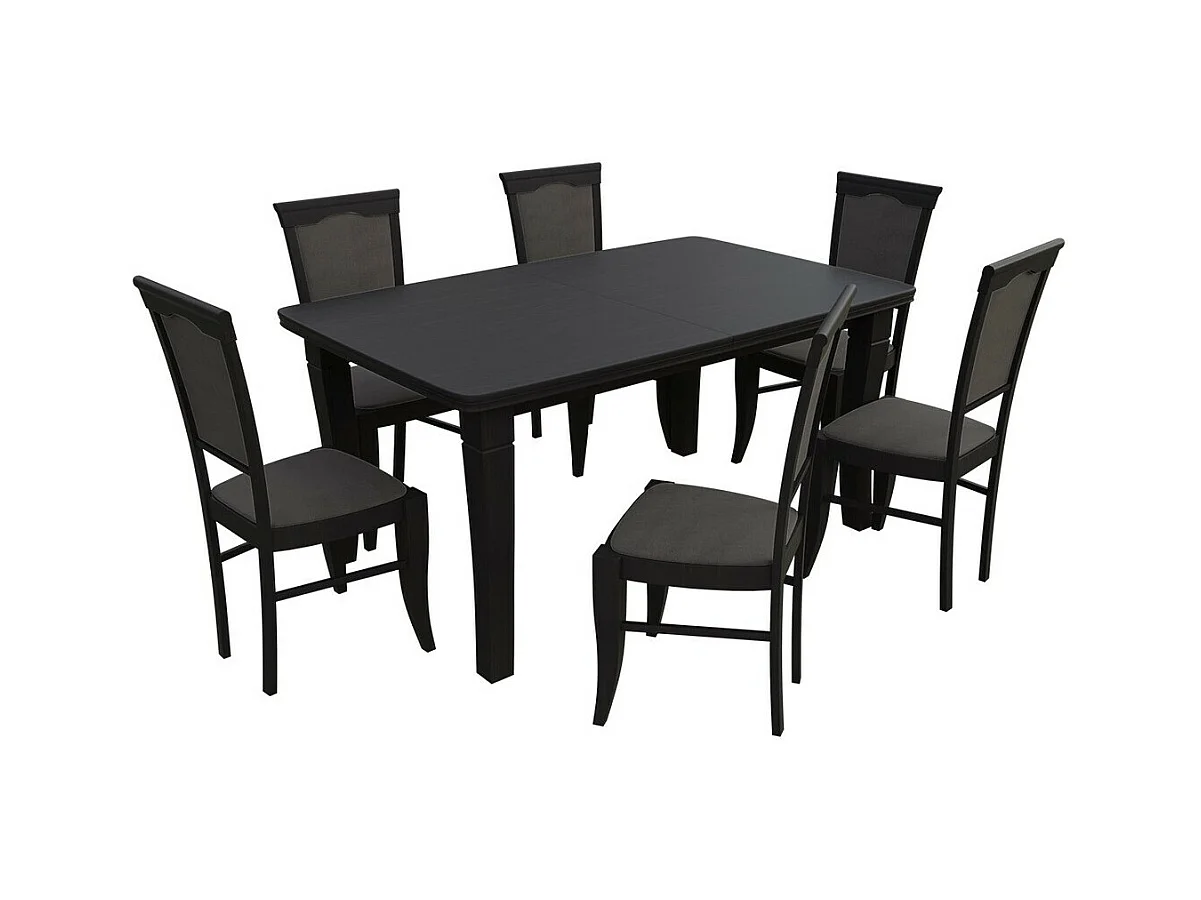 Chaise Sparks 157, 97x45x40cm, Tapisserie, En bois, Bois