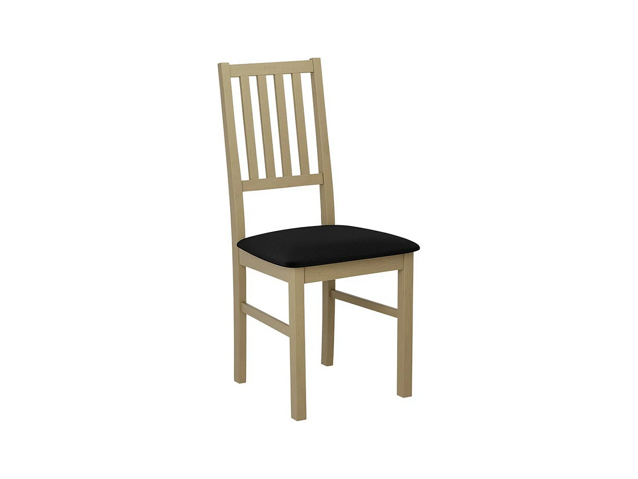 Chaise Victorville 170, 90x43x49cm, Tapisserie, En bois, Bois, Mobilier déjà assemblé