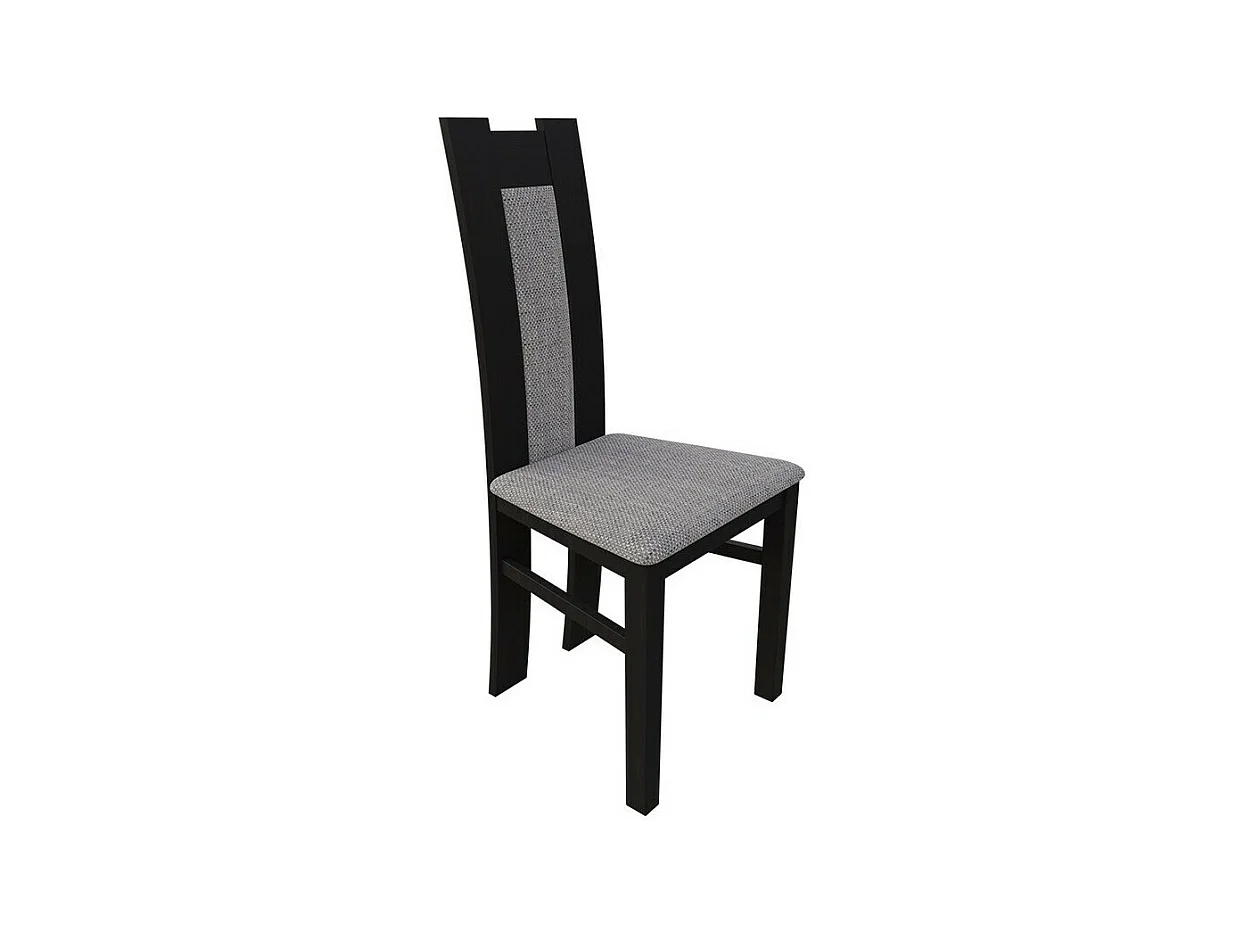 Sedia Sparks 109, 96x46x40cm, Arazzo, Di legno, Legno