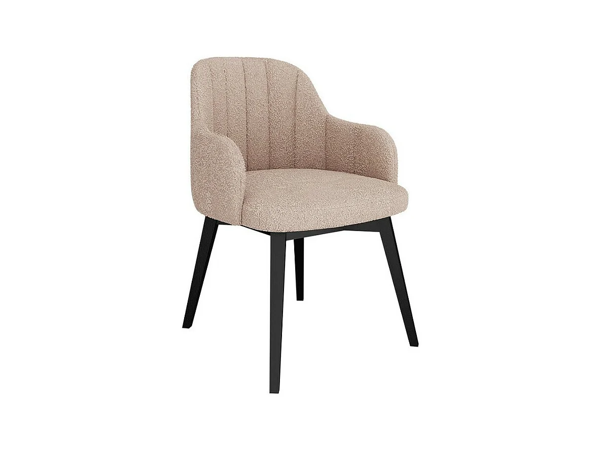 Chaise Racine 105, 81x52x54cm, Tapisserie, En bois, Stratifié