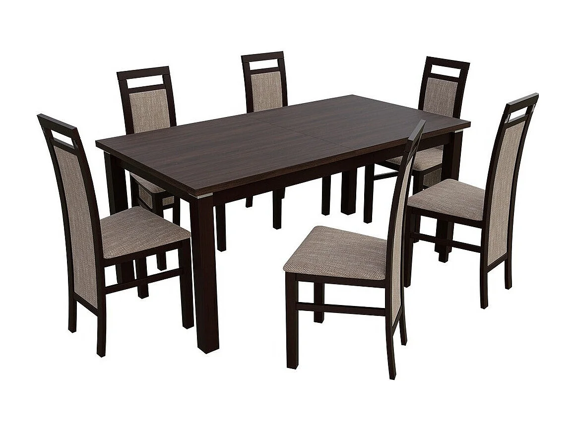 Silla Sparks 100, 97x46x40cm, Tapiz, De madera, Madera