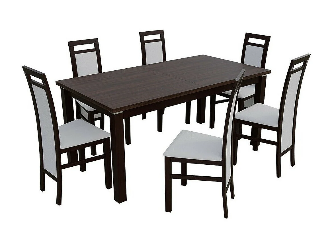 Cadeira Sparks 100, Eco couro, De madeira, Madeira, 97x46x40cm