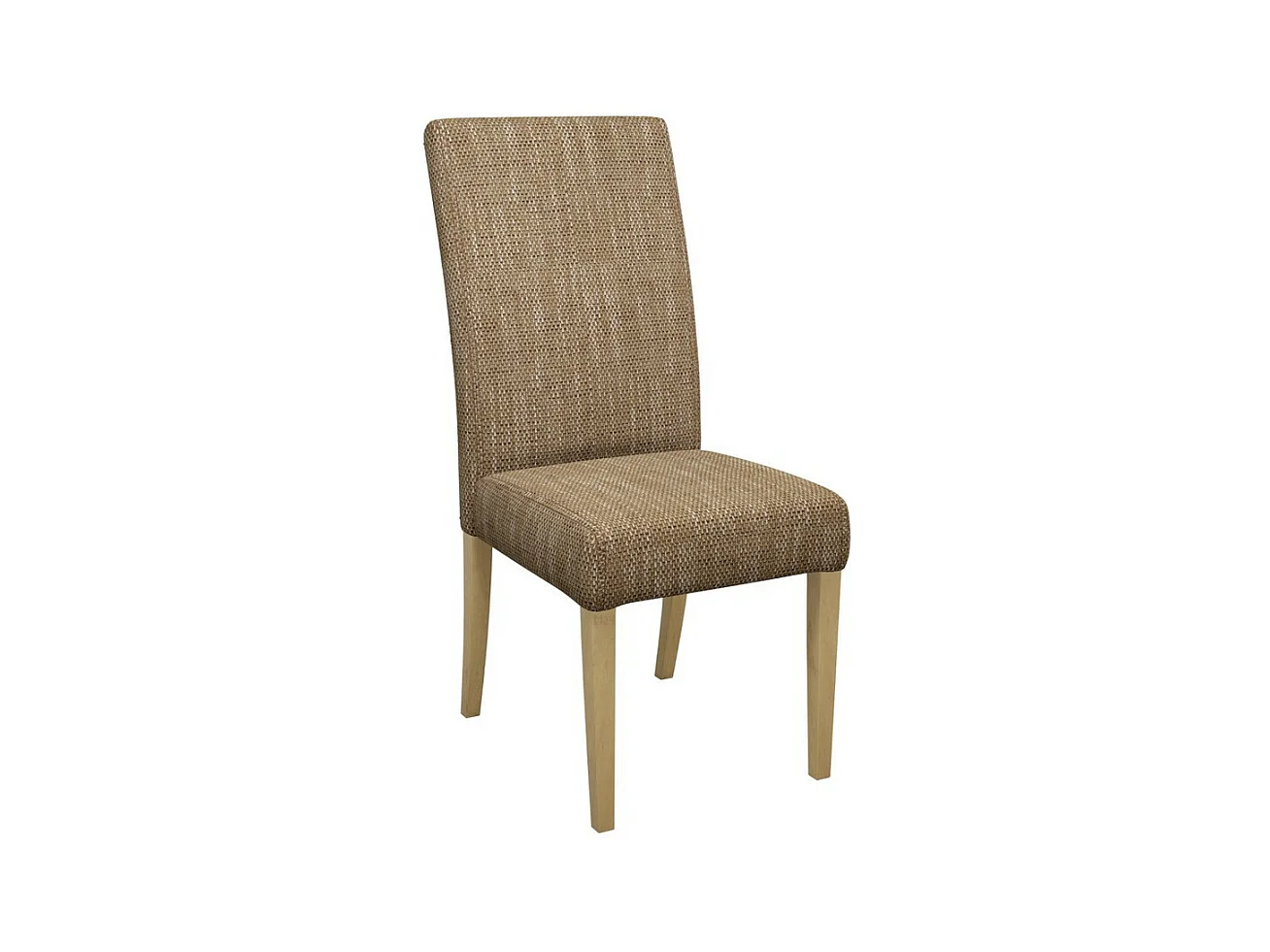 Chaise Sparks 184, Sonoma chêne|Marron, 105x45x42cm, Tapisserie, En bois, Bois
