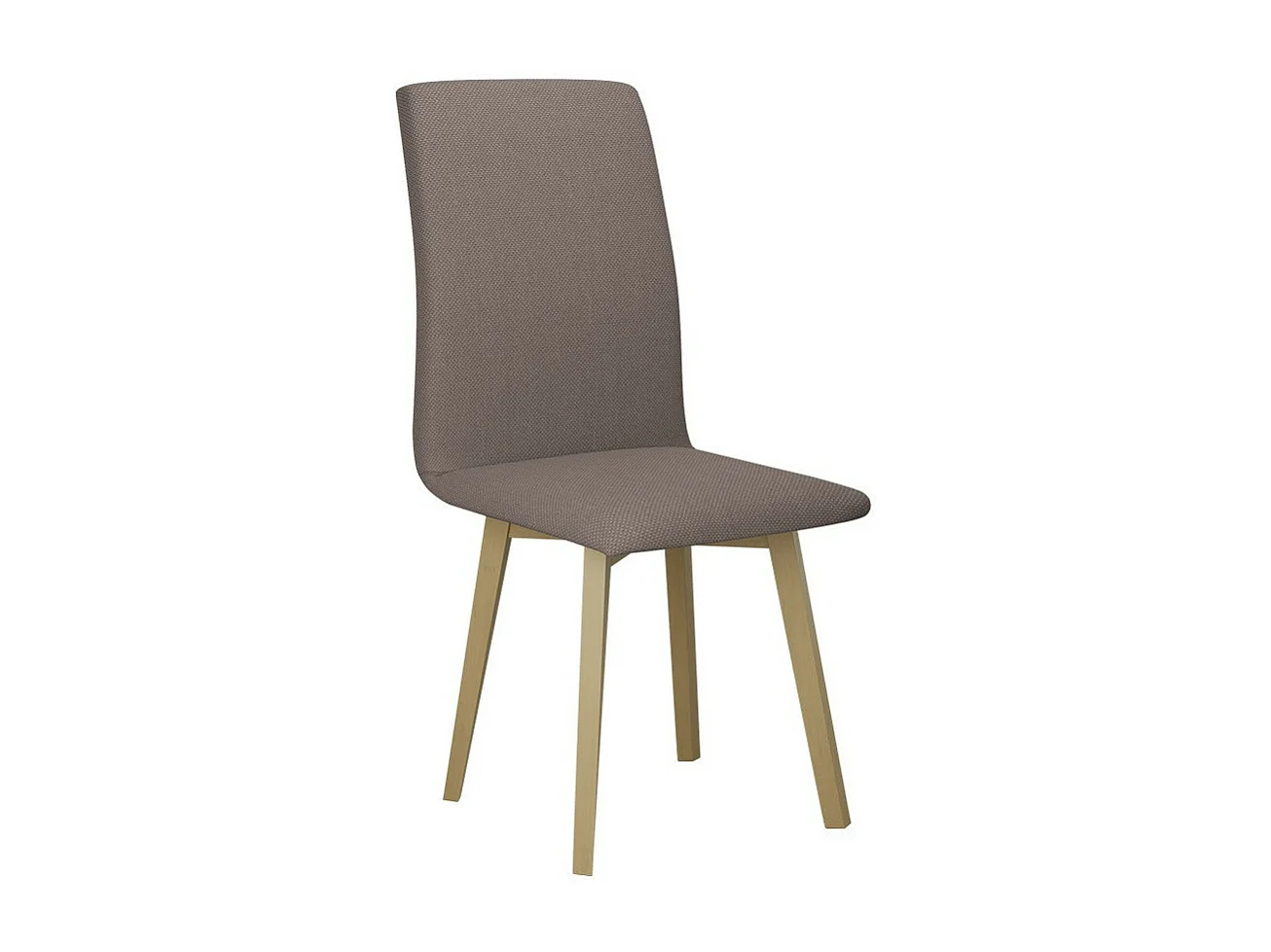 Silla Victorville 269, Roble Sonoma|De color marrón claro, 90x43x40cm, Tapiz, De madera