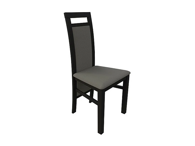 Silla Sparks 100, 97x46x40cm, Cuero ecológico, De madera, Madera