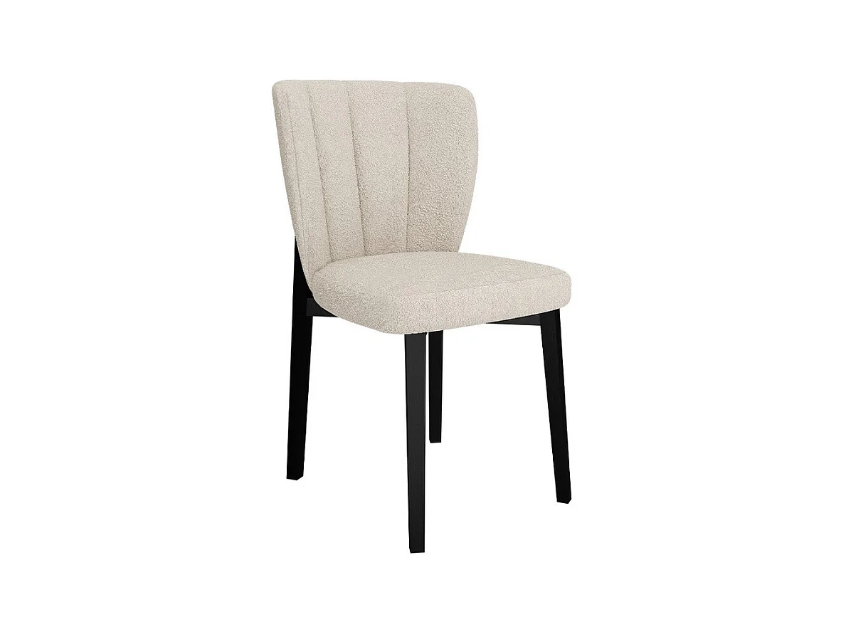 Chaise Racine 130, 84x50x55cm, Tapisserie, En bois, Stratifié
