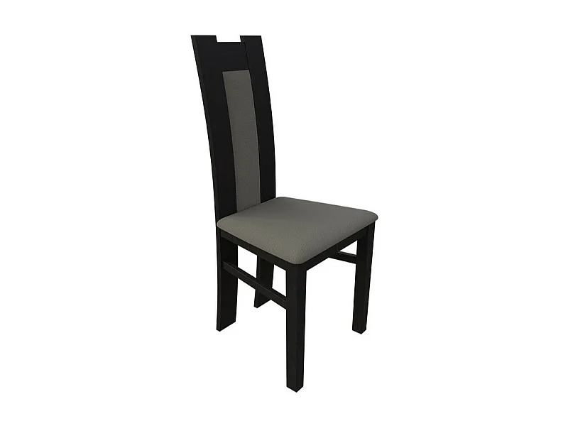 Silla Sparks 109, 96x46x40cm, Cuero ecológico, De madera, Madera