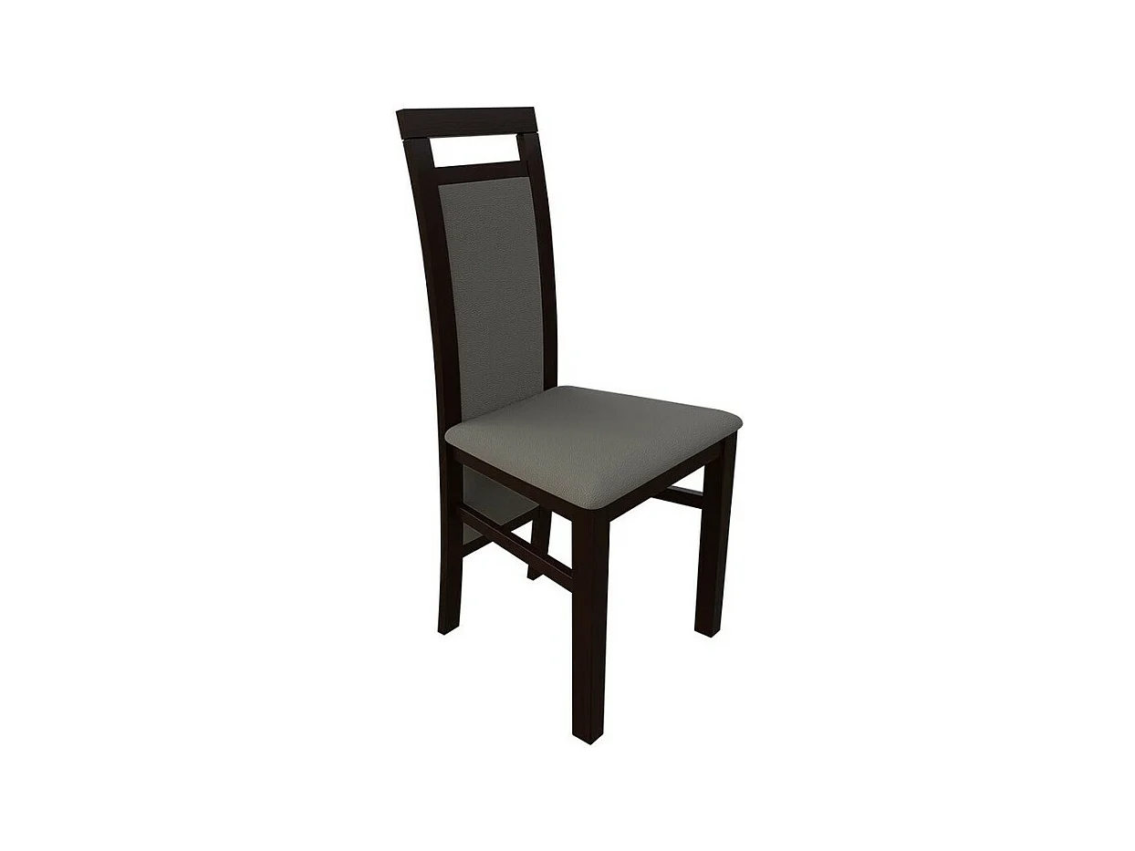 Sedia Sparks 100, 97x46x40cm, Eco pelle, Di legno, Legno