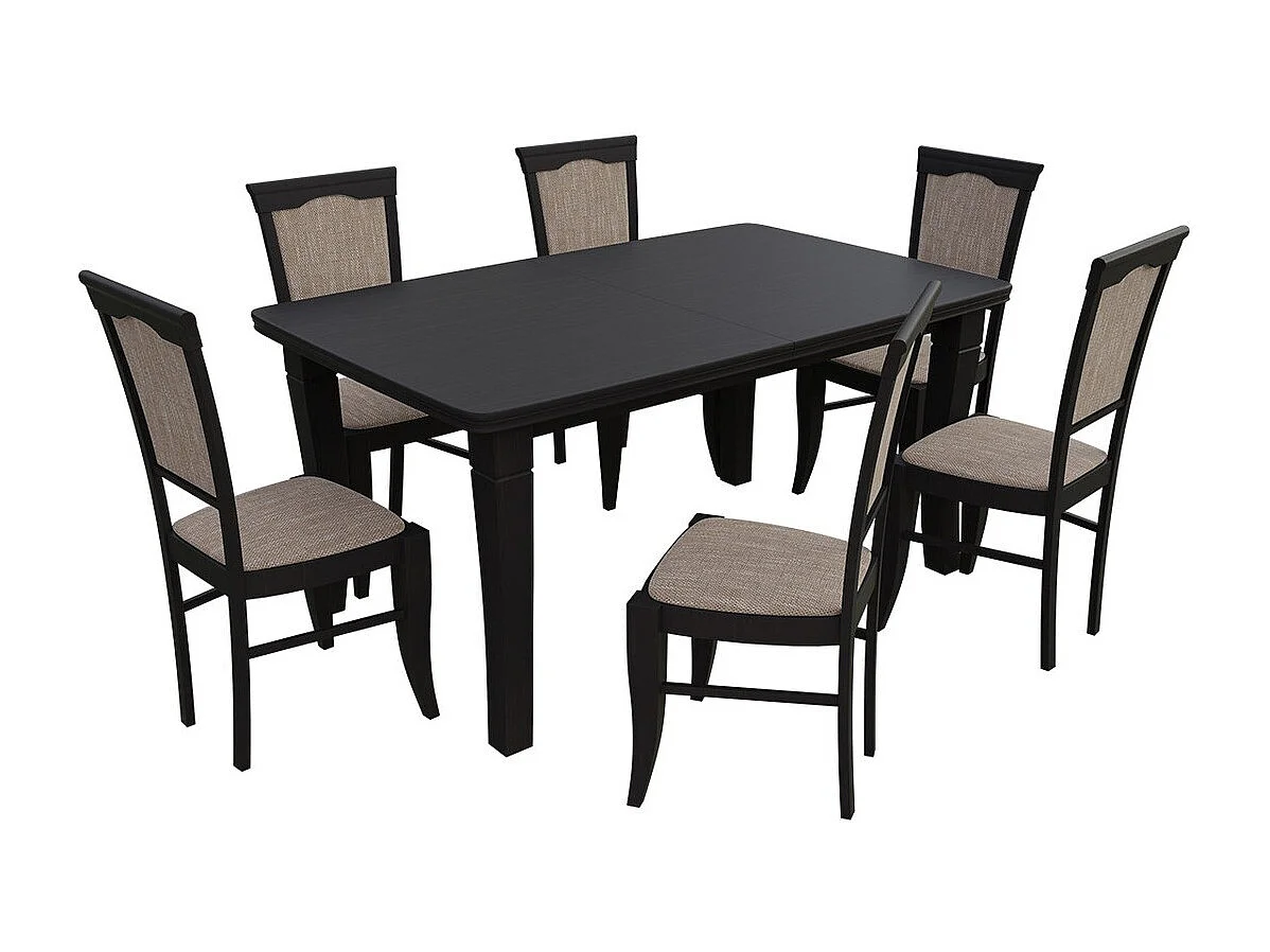 Chaise Sparks 157, 97x45x40cm, Tapisserie, En bois, Bois