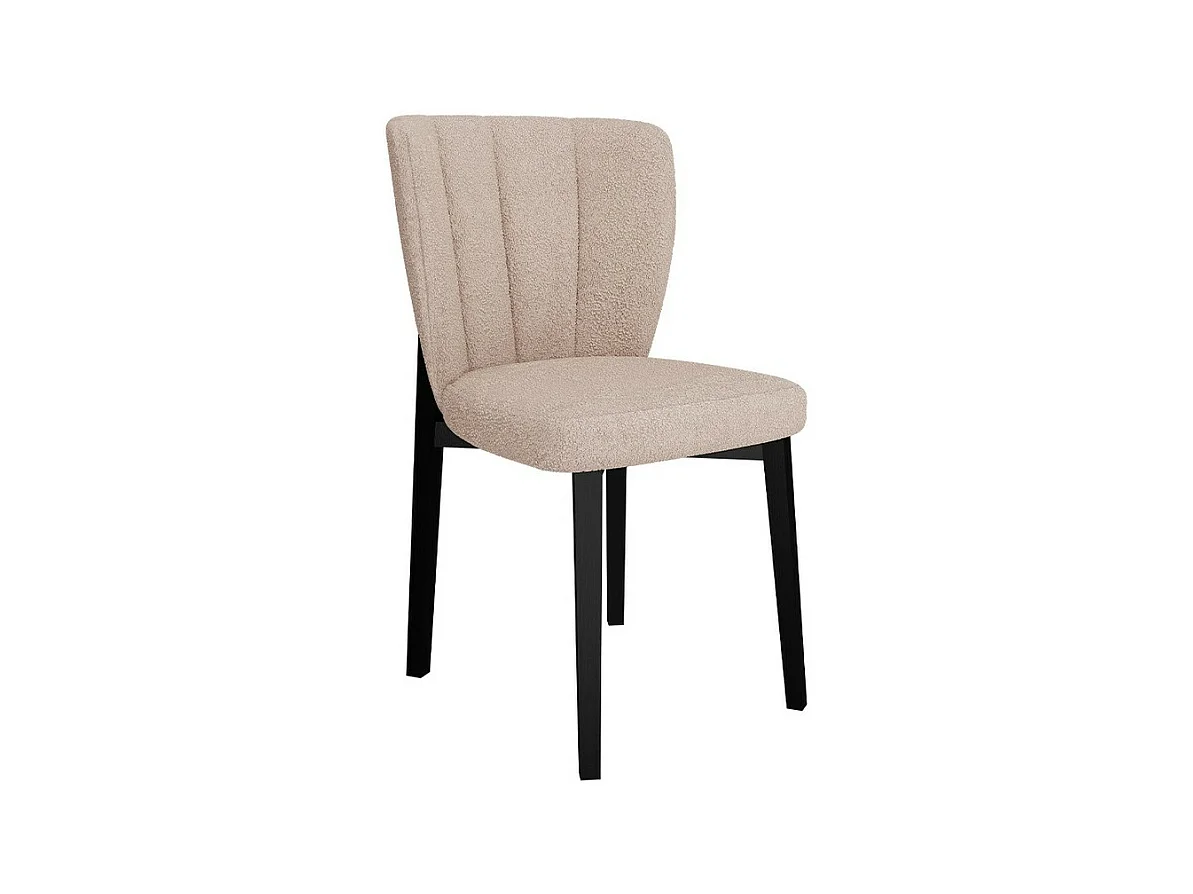 Chaise Racine 130, 84x50x55cm, Tapisserie, En bois, Stratifié
