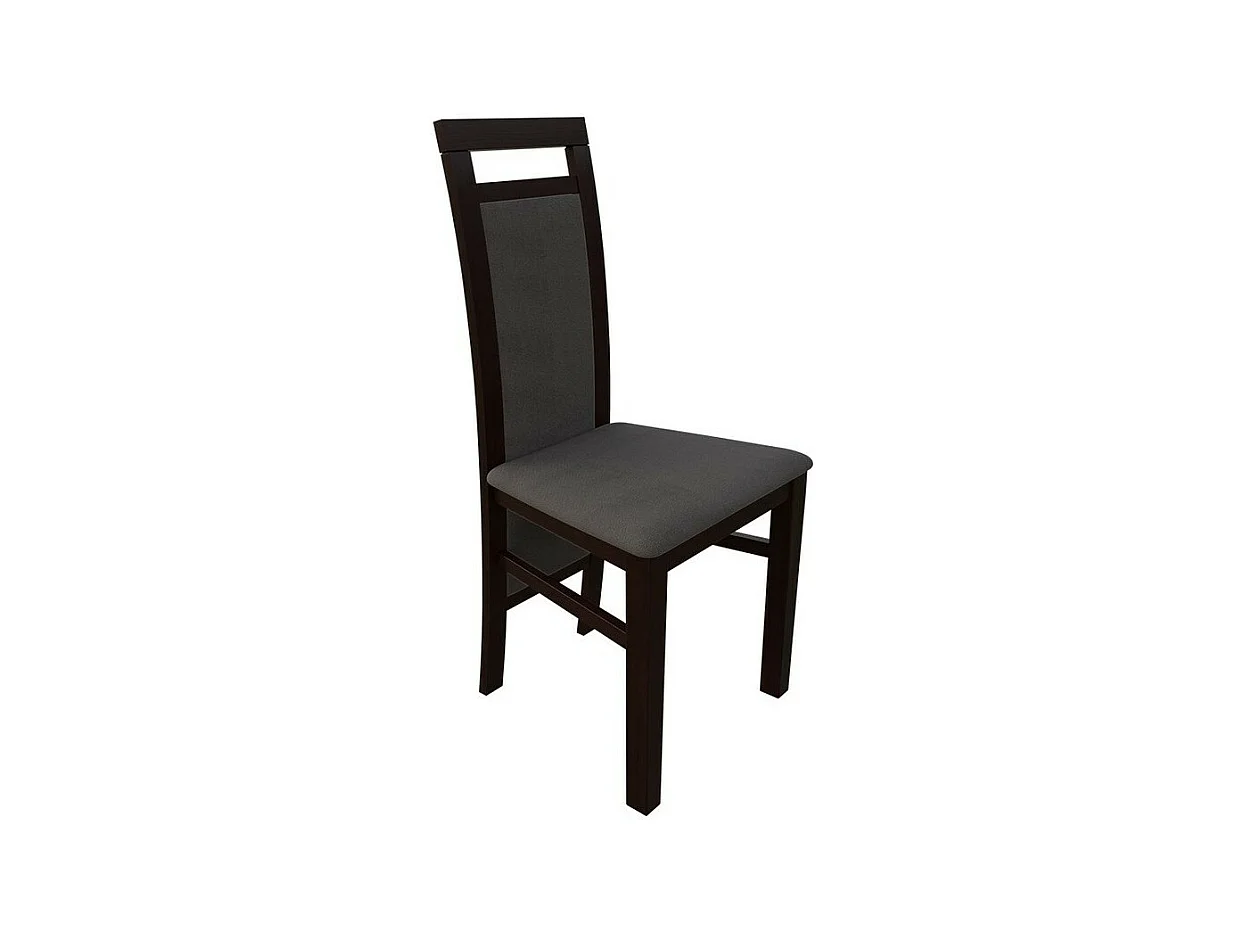 Chaise Sparks 100, 97x46x40cm, Tapisserie, En bois, Bois
