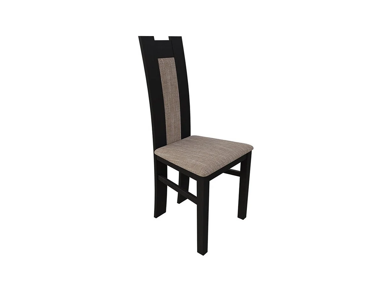 Sedia Sparks 109, 96x46x40cm, Arazzo, Di legno, Legno