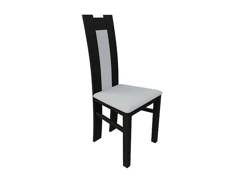 Sedia Sparks 109, 96x46x40cm, Eco pelle, Di legno, Legno