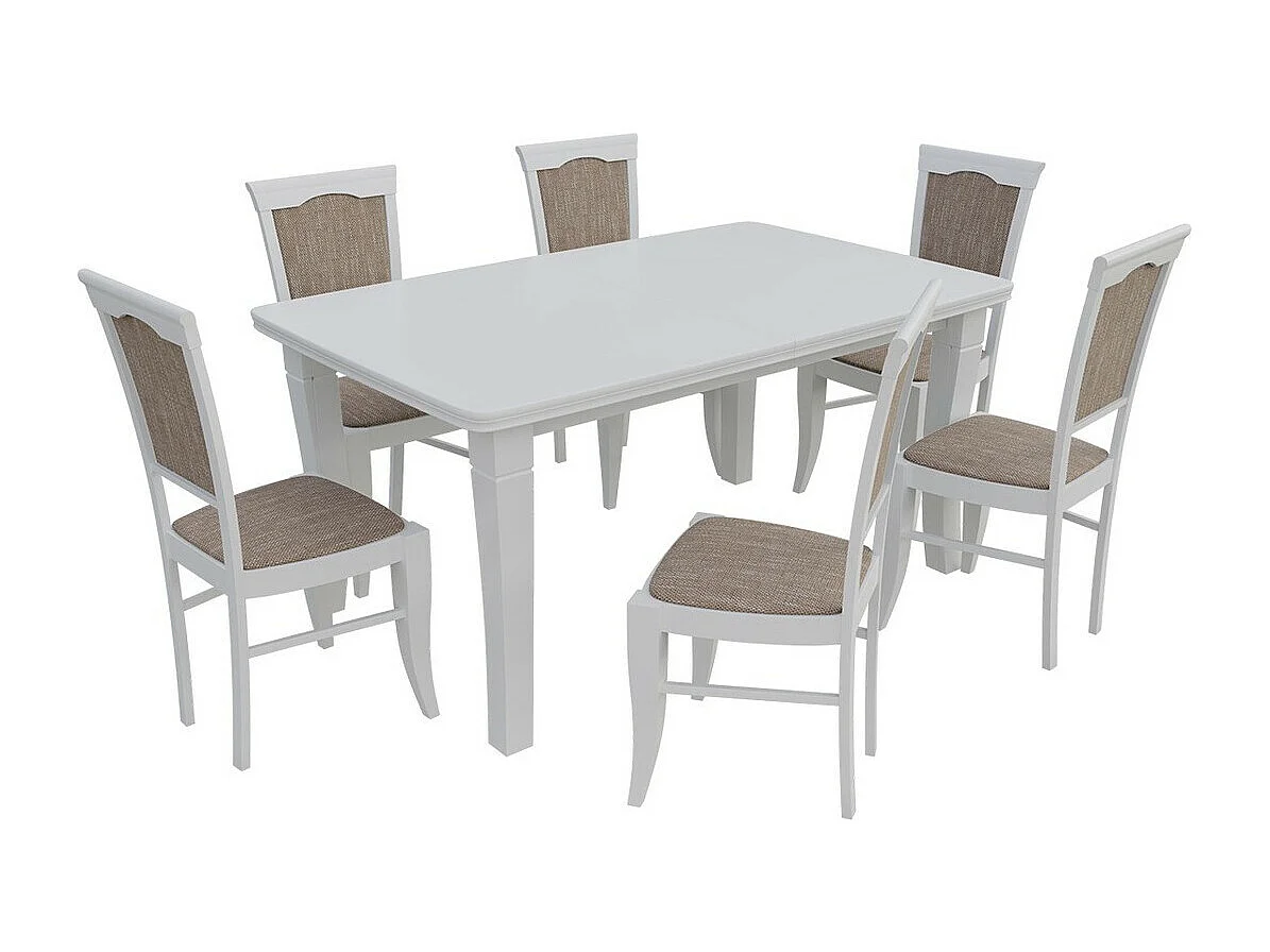 Chaise Sparks 157, 97x45x40cm, Tissu, En bois, Bois