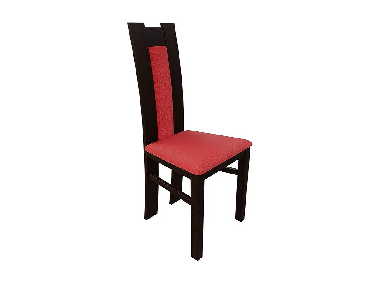 Silla Sparks 109, 96x46x40cm, Cuero ecológico, De madera, Madera