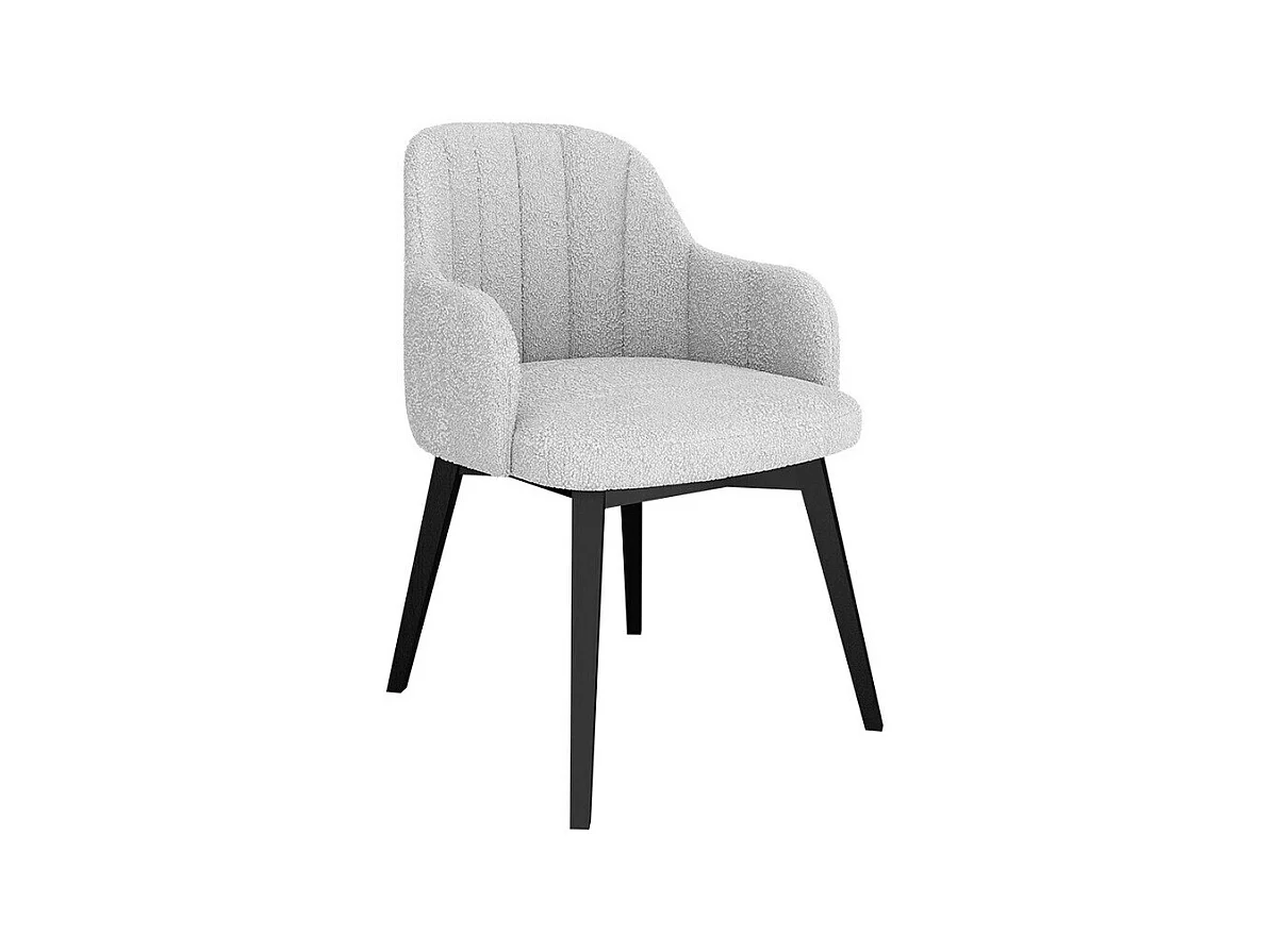 Silla Racine 105, 81x52x54cm, Tapiz, De madera, Aglomerado laminado
