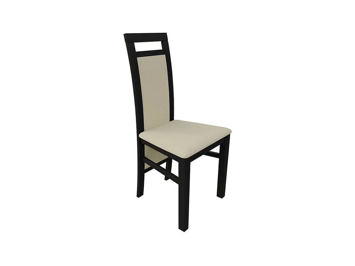 Sedia Sparks 100, 97x46x40cm, Eco pelle, Di legno, Legno