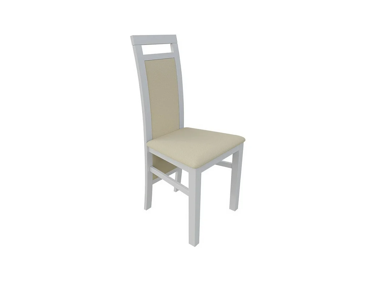 Sedia Sparks 100, 97x46x40cm, Eco pelle, Di legno, Legno