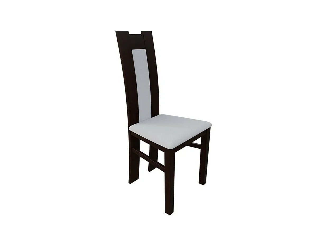 Sedia Sparks 109, 96x46x40cm, Eco pelle, Di legno, Legno