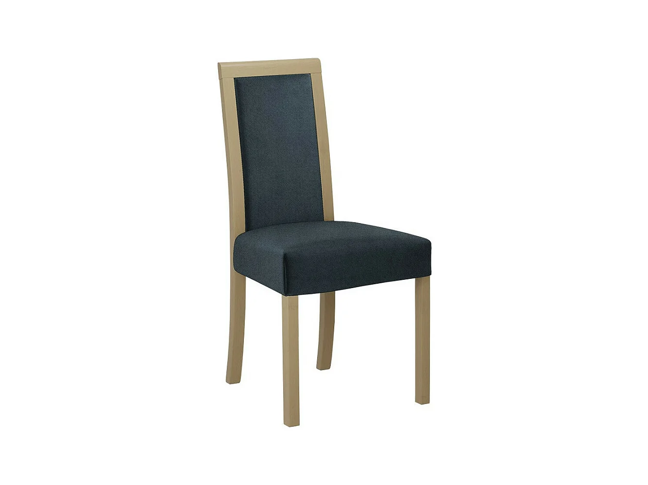Silla Victorville 161, Roble Sonoma|Gris, 93x45x41cm, Tapiz, De madera, Madera
