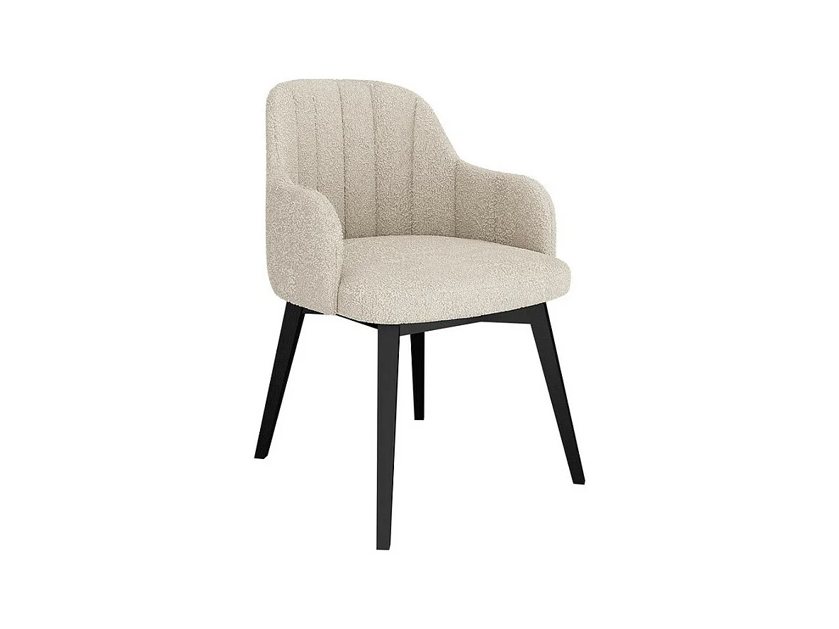 Chaise Racine 105, 81x52x54cm, Tapisserie, En bois, Stratifié