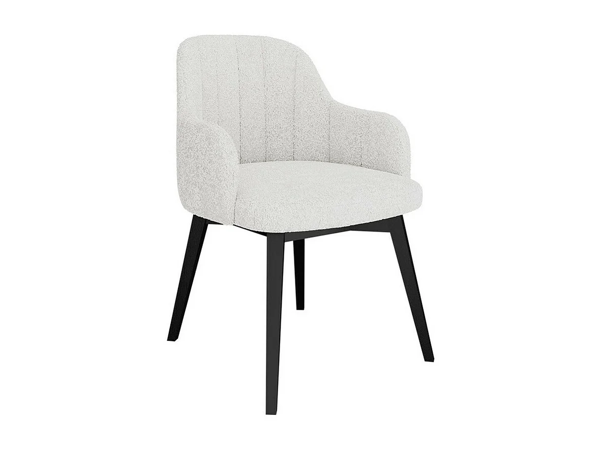 Chaise Racine 105, 81x52x54cm, Tissu, En bois, Stratifié