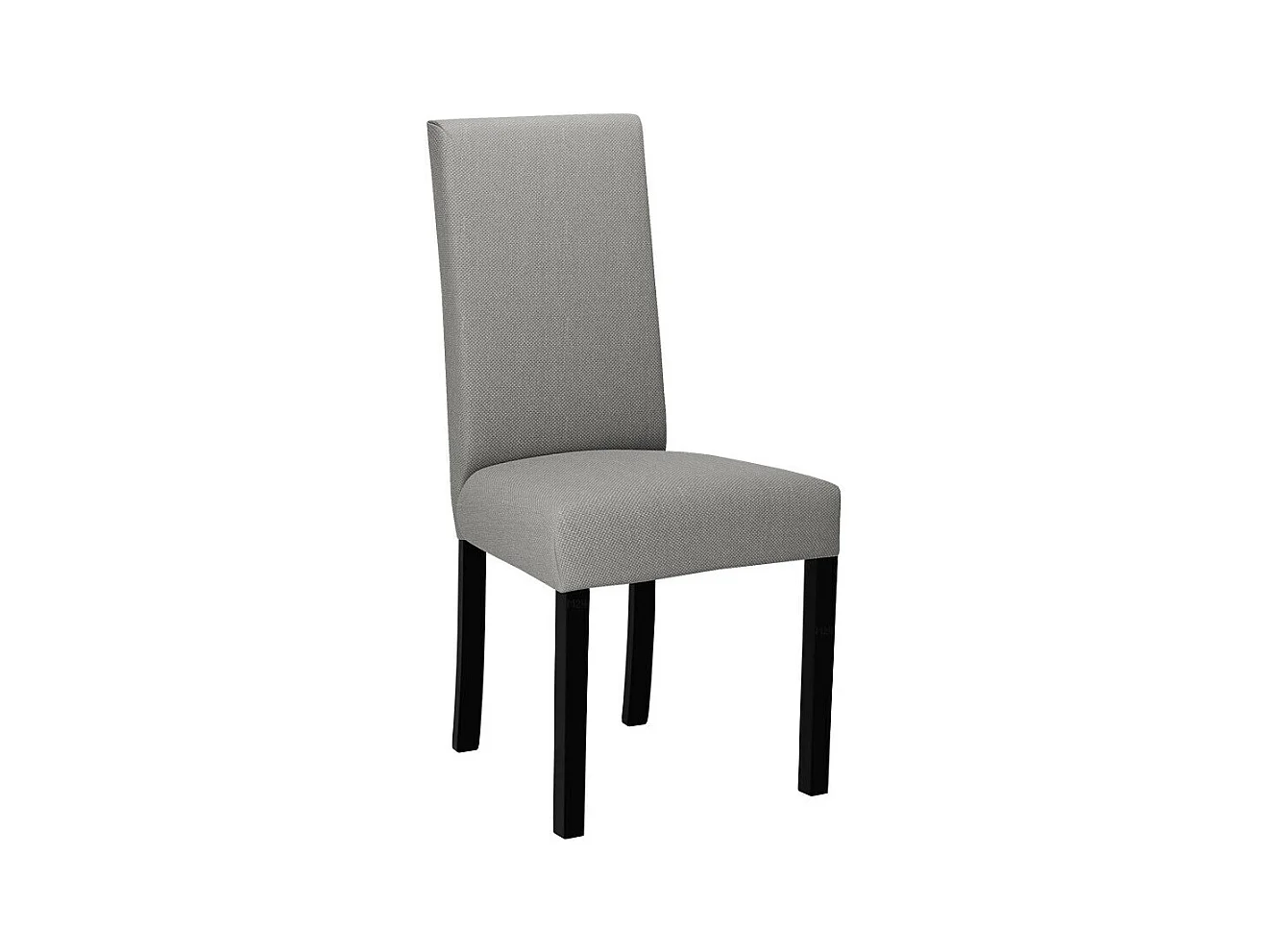 Silla Victorville 160, Gris claro|Negro, 97x45x41cm, Tapiz, De madera, Madera