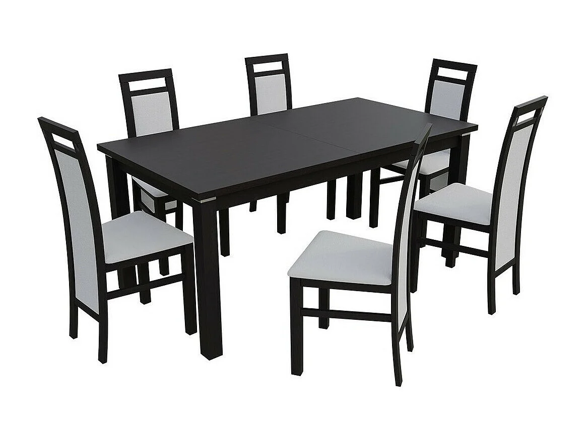 Cadeira Sparks 100, Eco couro, De madeira, Madeira, 97x46x40cm