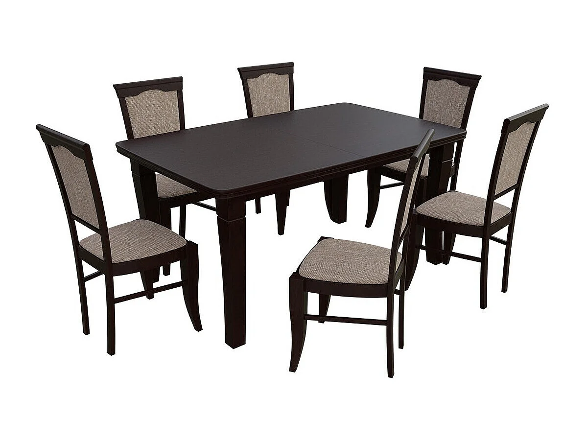 Chaise Sparks 157, 97x45x40cm, Tapisserie, En bois, Bois