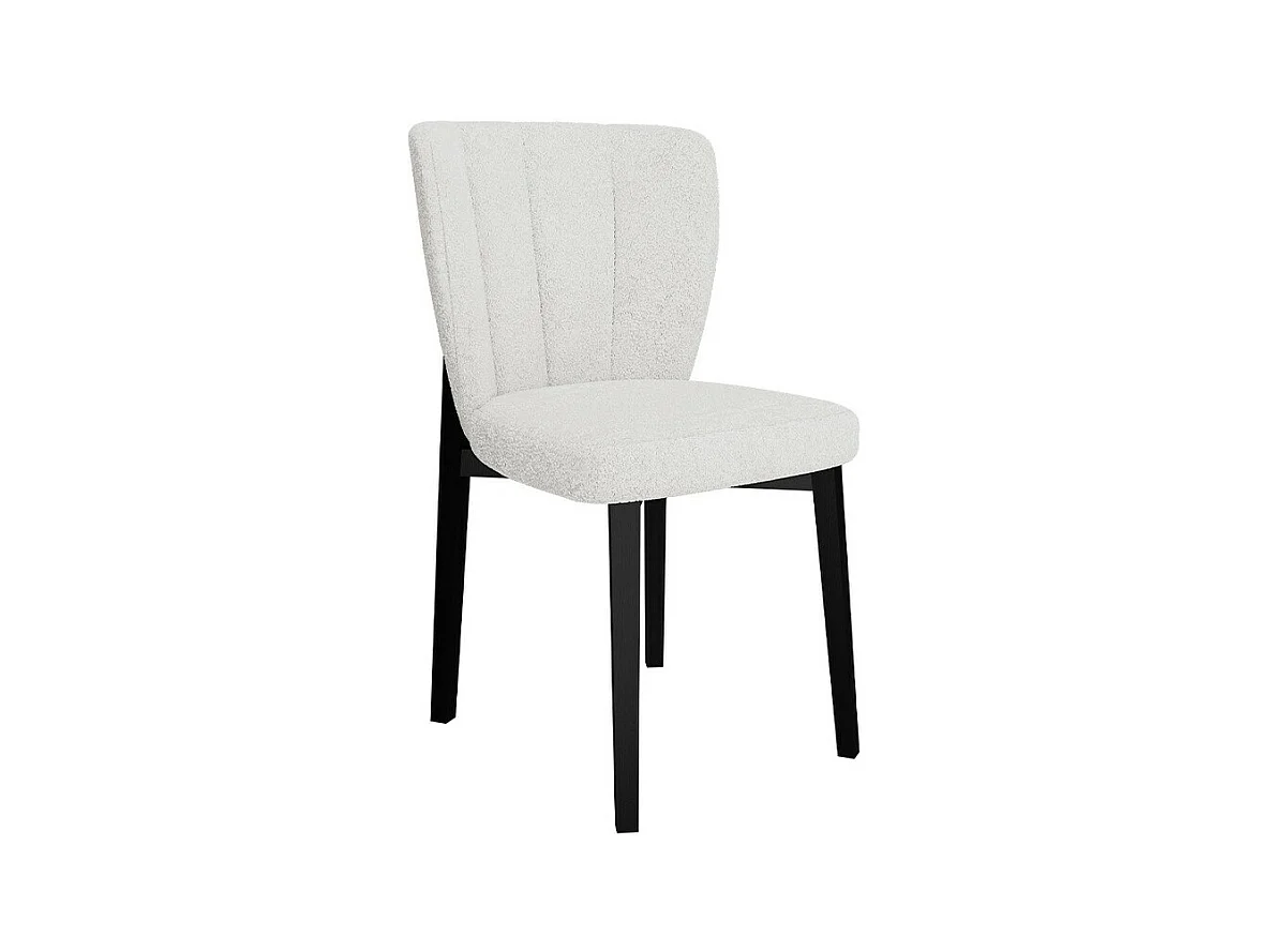 Chaise Racine 130, 84x50x55cm, Tapisserie, En bois, Stratifié