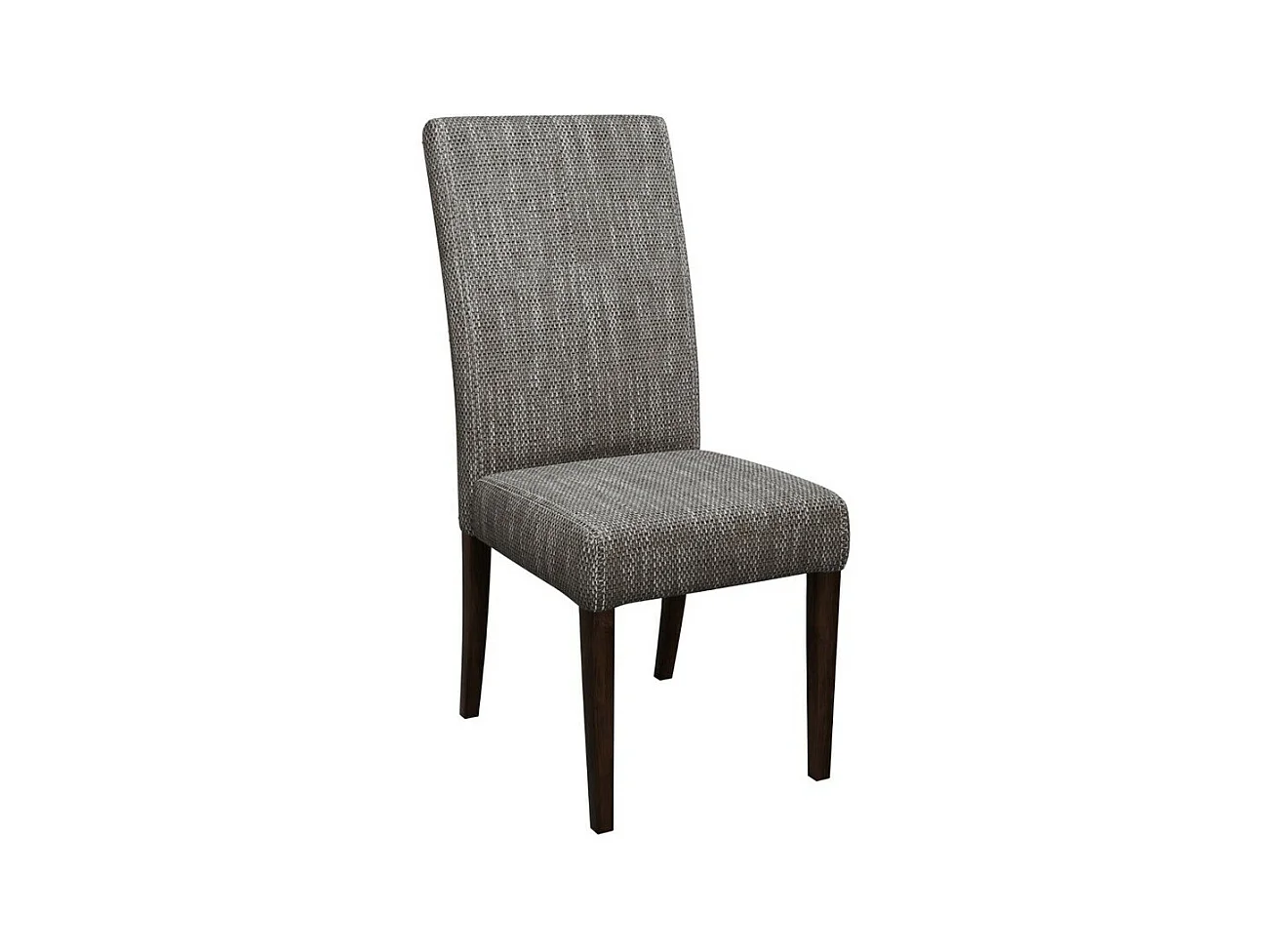 Chaise Sparks 184, Gris|Noix, 105x45x42cm, Tapisserie, En bois, Bois