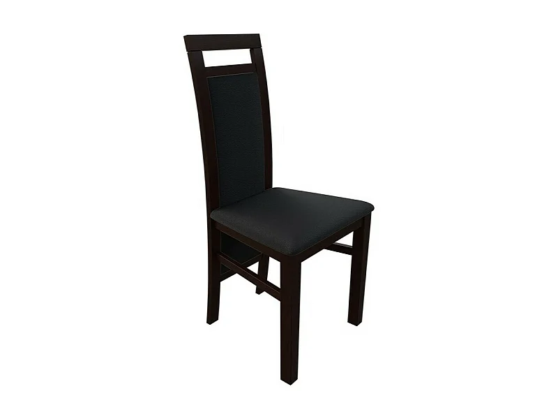 Silla Sparks 100, 97x46x40cm, Cuero ecológico, De madera, Madera