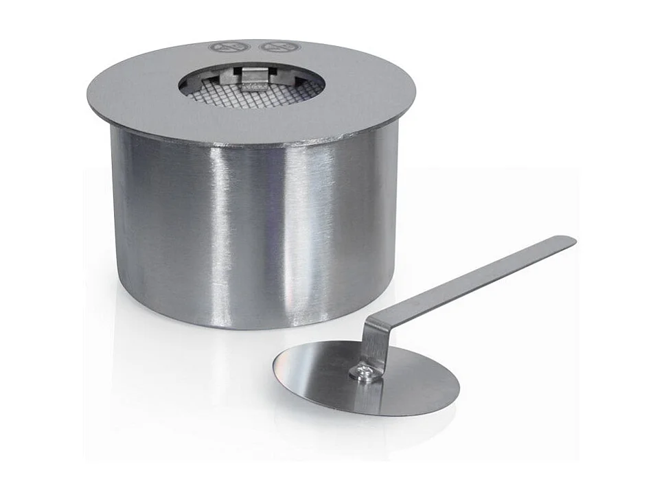 Quemador redondo para chimenea de bioetanol inox 2 lt d.20 cm