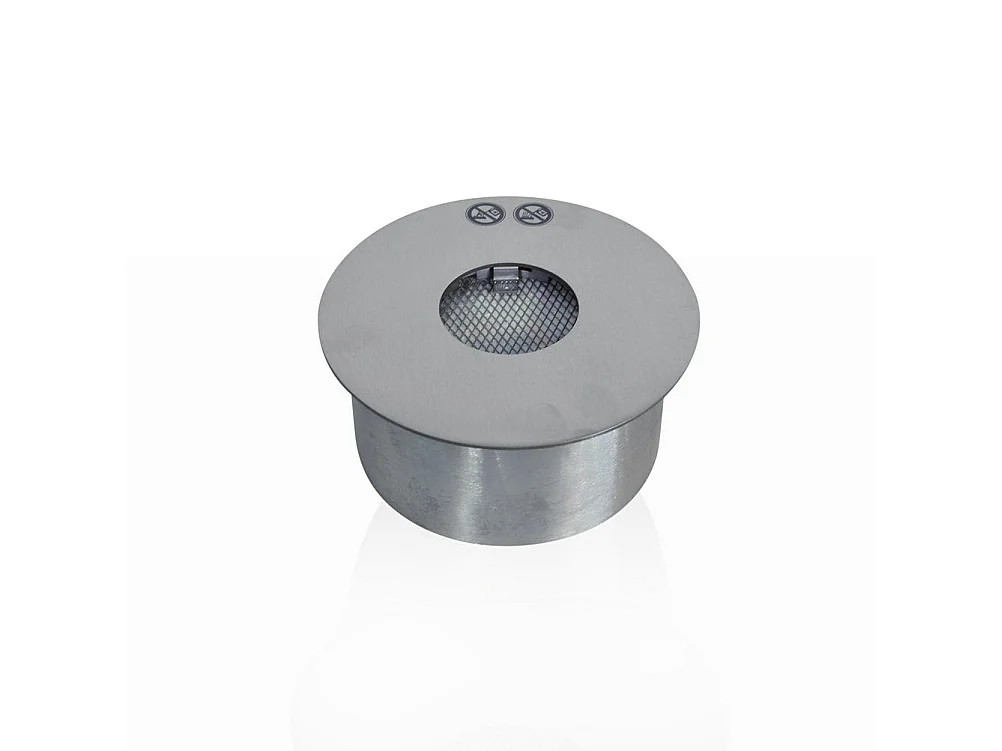 Brûleur rond pour cheminée au bioéthanol biocheminée en acier inoxydable 2,5 lt d.25 cm
